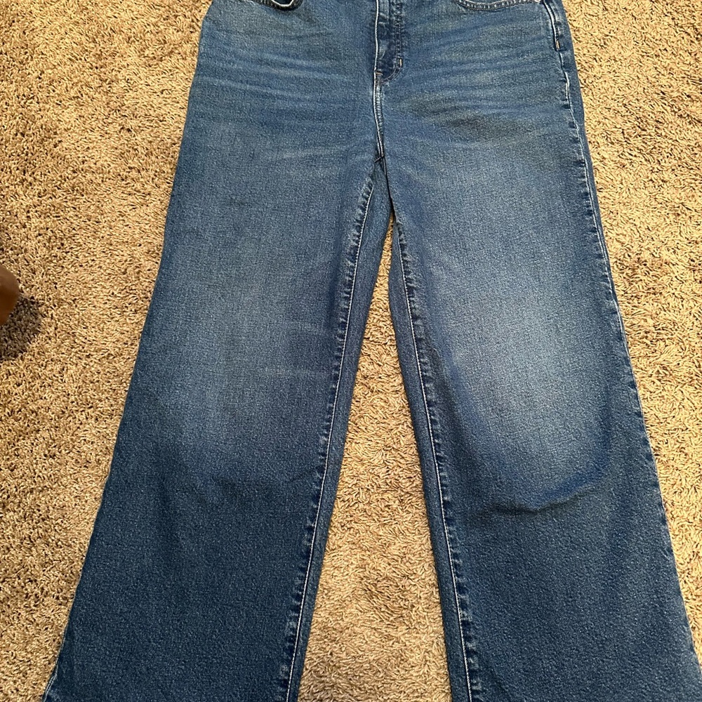 J. Crew Blue wide leg Women's Jeans